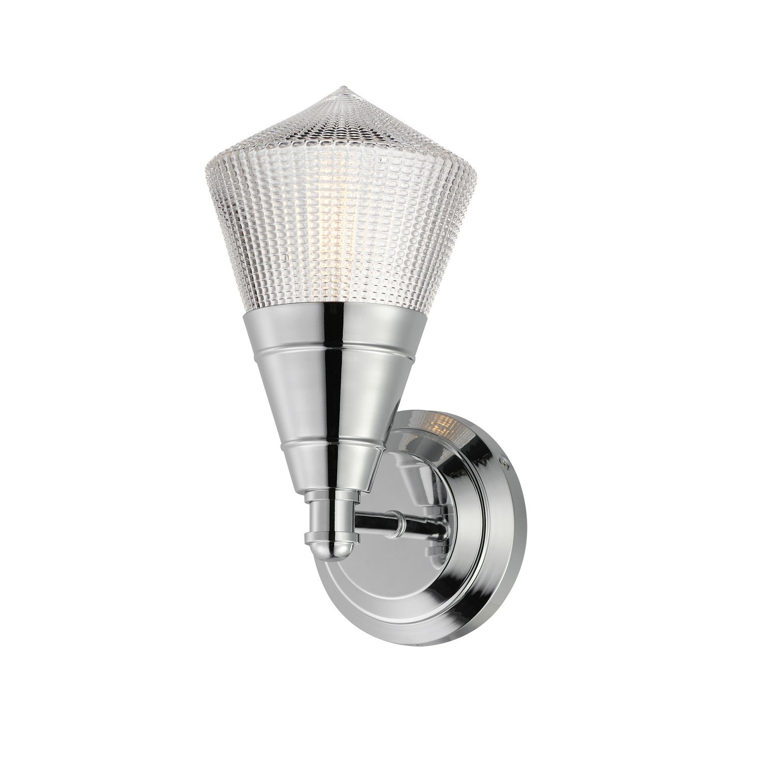 Maxim Lighting 10391PRPC Hargreaves Wall Sconce in Polished Chrome