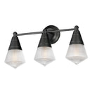 Meuble-lavabo Maxim Lighting 10393PRBK Hargreaves, noir