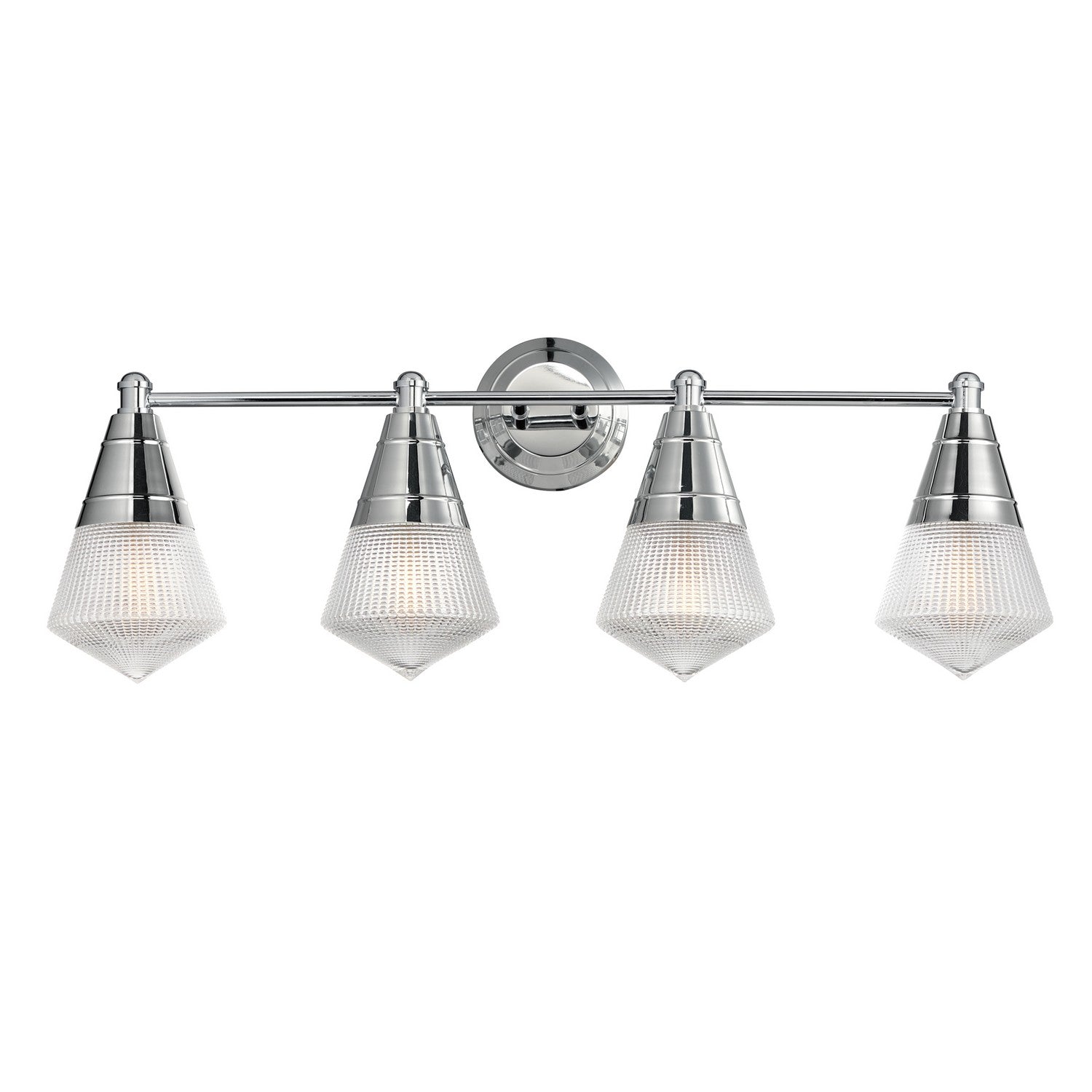 Meuble-lavabo Maxim Lighting 10394PRPC Hargreaves en chrome poli