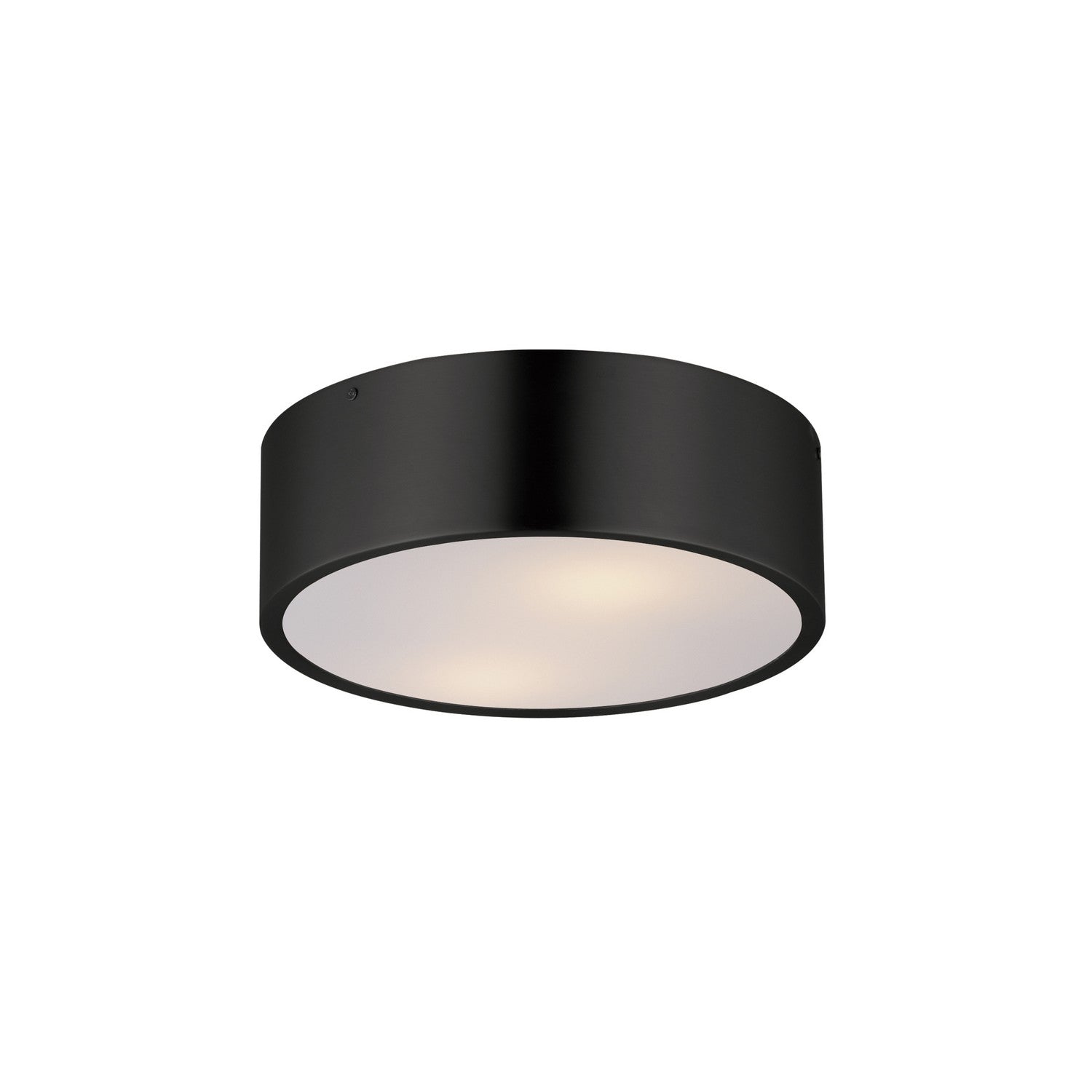 Maxim Lighting 10494WTBK Tommy Flush Mount in Black