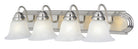 Meuble-lavabo Maxim Lighting 8014MRSN Essentials en nickel satiné