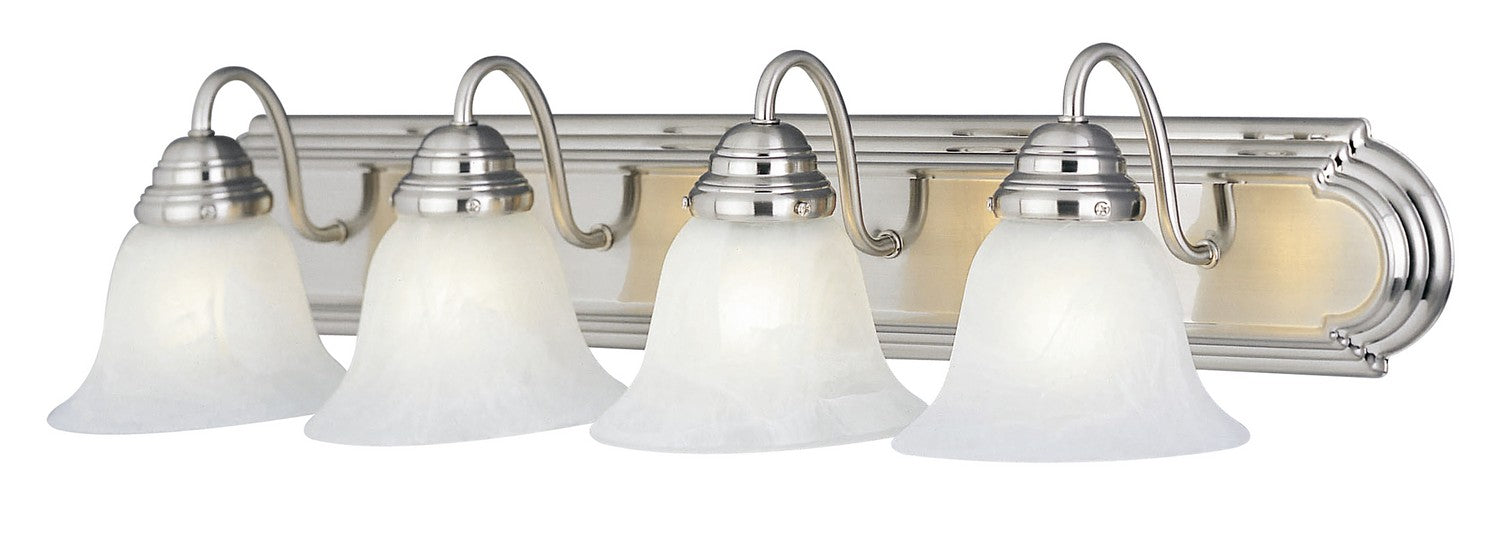 Maxim Lighting 8014MRSN Essentials Bath Vanity in Satin Nickel