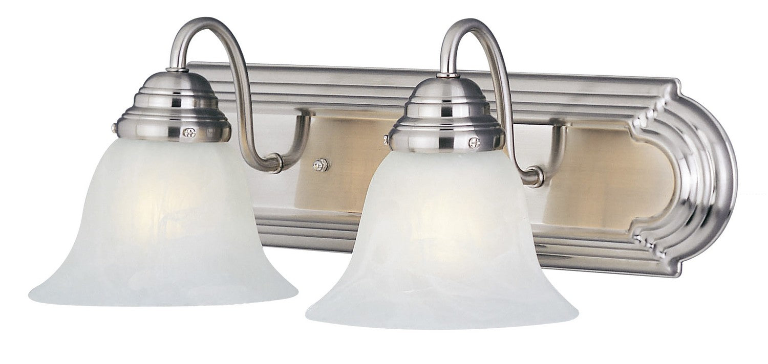 Meuble-lavabo Maxim Lighting 8012MRSN Essentials en nickel satiné