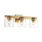 Maxim Lighting 21233CLNAB Scoop Bath Vanity in Natural Aged Brass