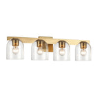 Maxim Lighting 21234CLNAB Scoop Bath Vanity in Natural Aged Brass