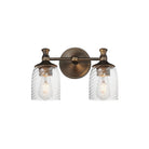 Maxim Lighting 21352CRANB Swirl Wall Sconce in Antique Bronze