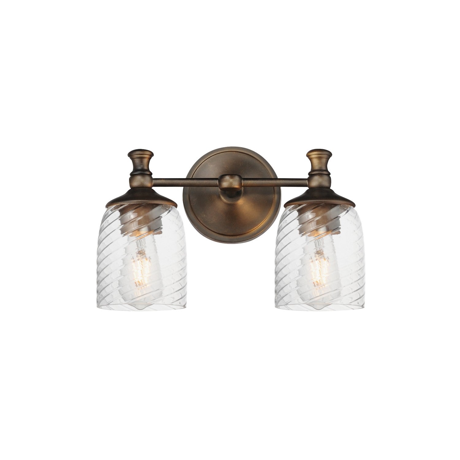 Maxim Lighting 21352CRANB Swirl Wall Sconce in Antique Bronze