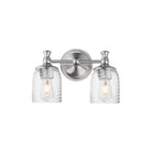 Maxim Lighting 21352CRSN Swirl Wall Sconce in Satin Nickel