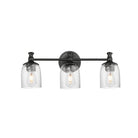 Maxim Lighting 21353CRBK Swirl Bath Vanity in Black
