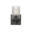 Maxim Lighting 21371CRBK Rigata Wall Sconce in Black