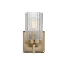 Maxim Lighting 21371CRSCH Rigata Wall Sconce in Satin Champagne