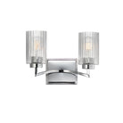 Maxim Lighting 21372CRPN Rigata Wide Wall Sconce in Polished Nickel