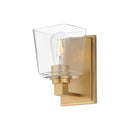 Maxim Lighting 21381CLNAB Cubos Wall Sconce in Natural Aged Brass