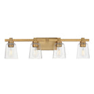 Maxim Lighting 21384CLNAB Cubos Bath Vanity in Natural Aged Brass