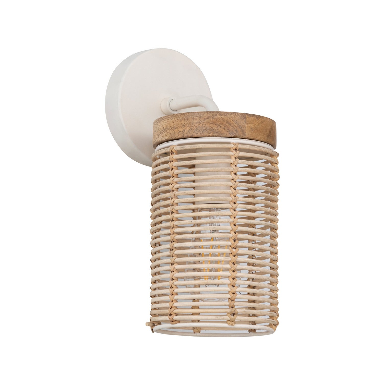 Maxim Lighting 22440NAEC Vannerie Murale en Écru