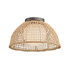 Maxim Lighting 22470NAANB Cestino Flush Mount in Antique Bronze