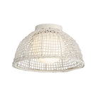 Maxim Lighting 22470WWT Cestino Flush Mount in Weathered White