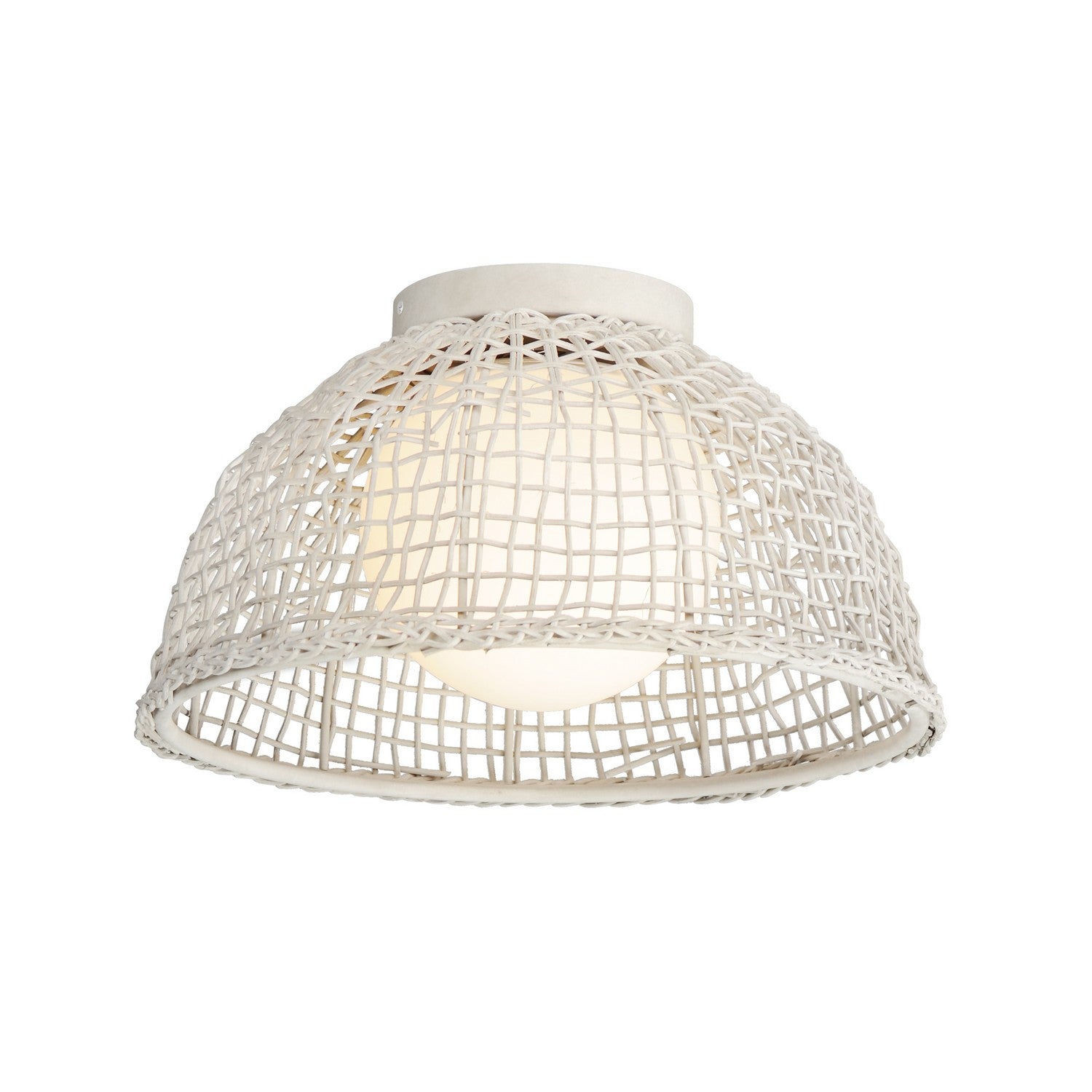 Maxim Lighting 22470WWT Cestino Flush Mount in Weathered White