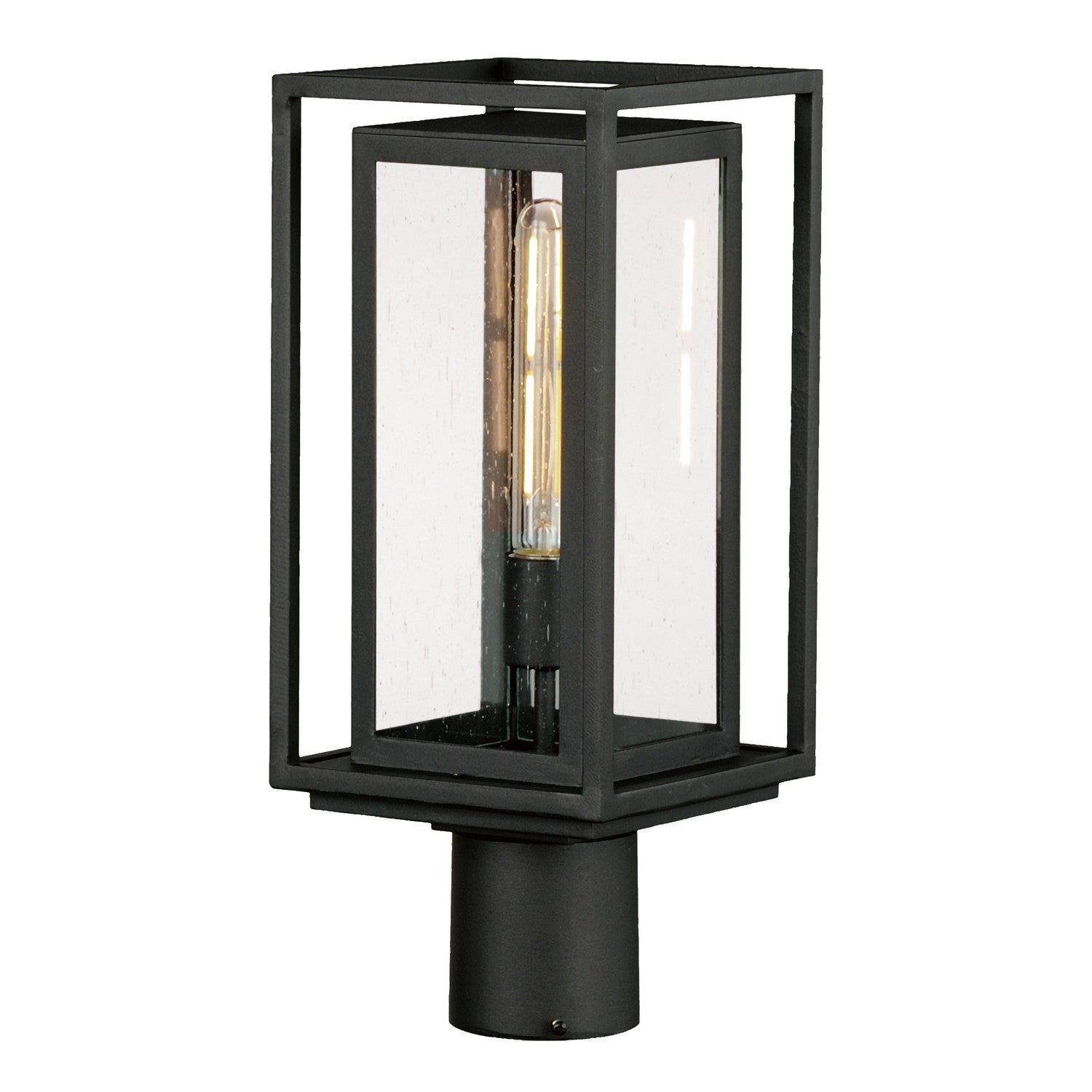 Luminaire extérieur sur poteau Maxim Lighting Cabana VX 40660CDBK, noir