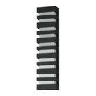 Éclairage extérieur Maxim Lighting 86266BK Keyes Murale en noir