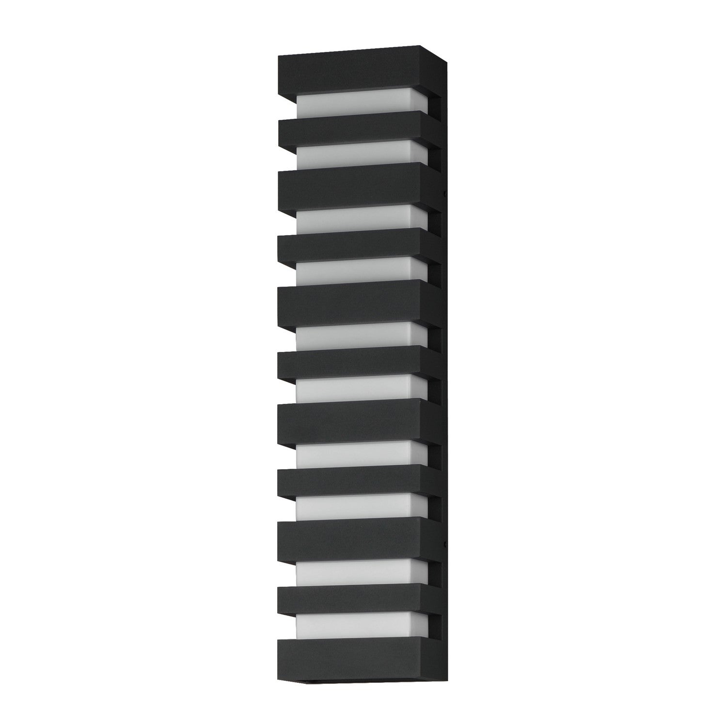 Éclairage extérieur Maxim Lighting 86266BK Keyes Murale en noir