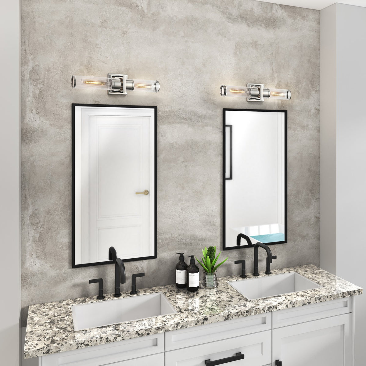 Artcraft Canada - AC11772CN - Two Light Bathroom Vanity - Positano - Polished Nickel
