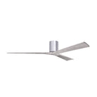 Matthews Fan Company - IR3H-BN-BW-72 - 72"Ceiling Fan - Irene-3H - Brushed Nickel