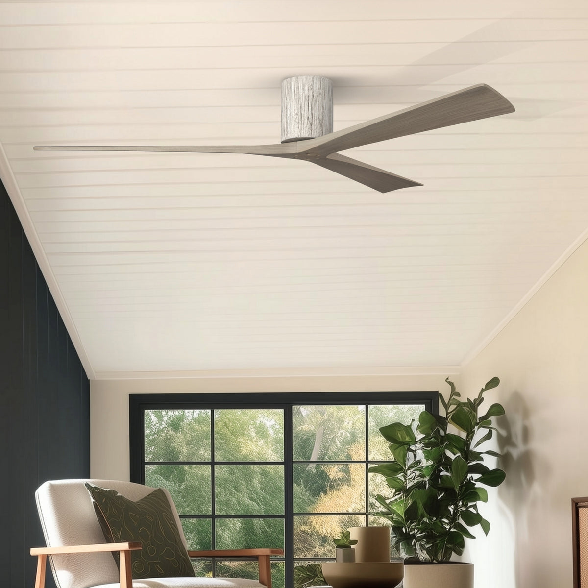 Matthews Fan Company - IR3H-BW-GA-72 - 72"Ceiling Fan - Irene-3H - Barn Wood