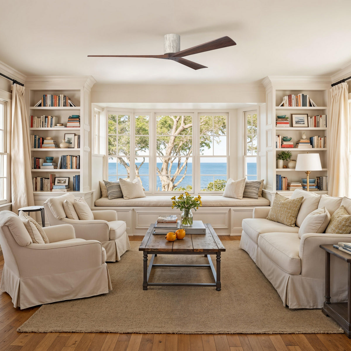 Matthews Fan Company - IR3H-BW-WA-72 - 72"Ceiling Fan - Irene-3H - Barn Wood