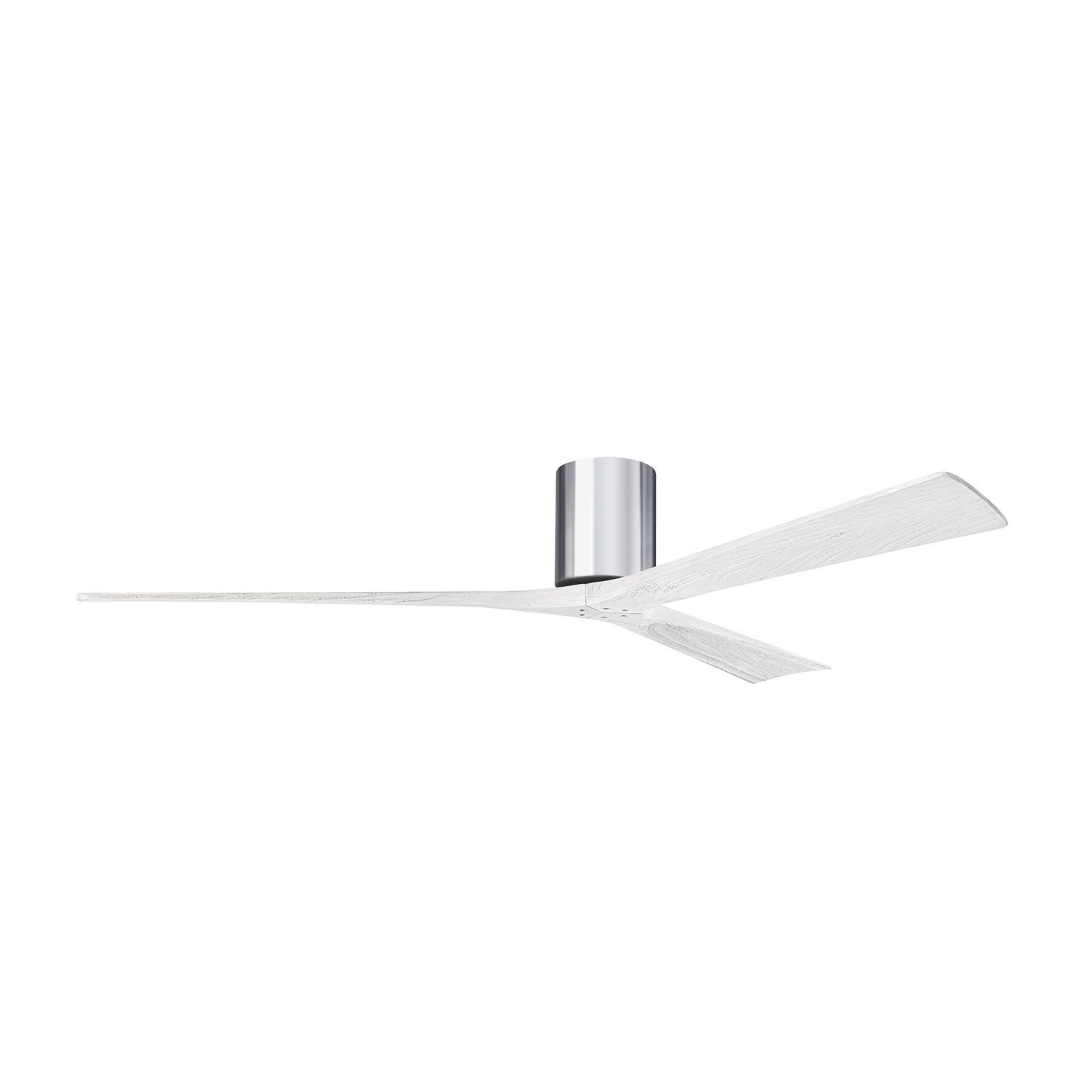 Matthews Fan Company - IR3H-CR-MWH-72 - 72"Ceiling Fan - Irene-3H - Polished Chrome