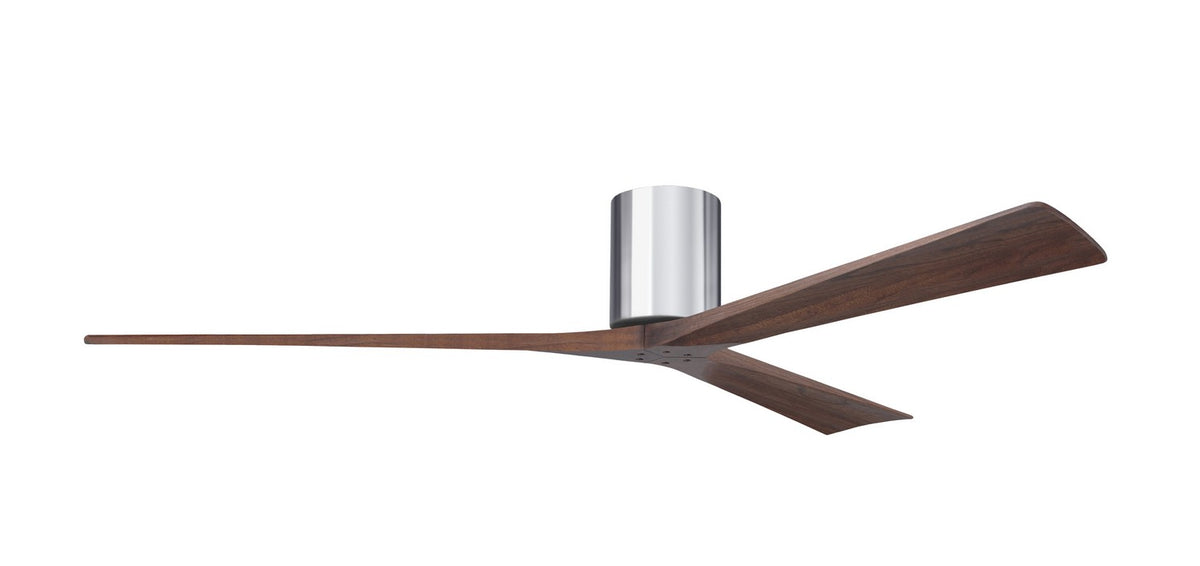 Matthews Fan Company - IR3H-CR-WA-72 - 72"Ceiling Fan - Irene-3H - Polished Chrome