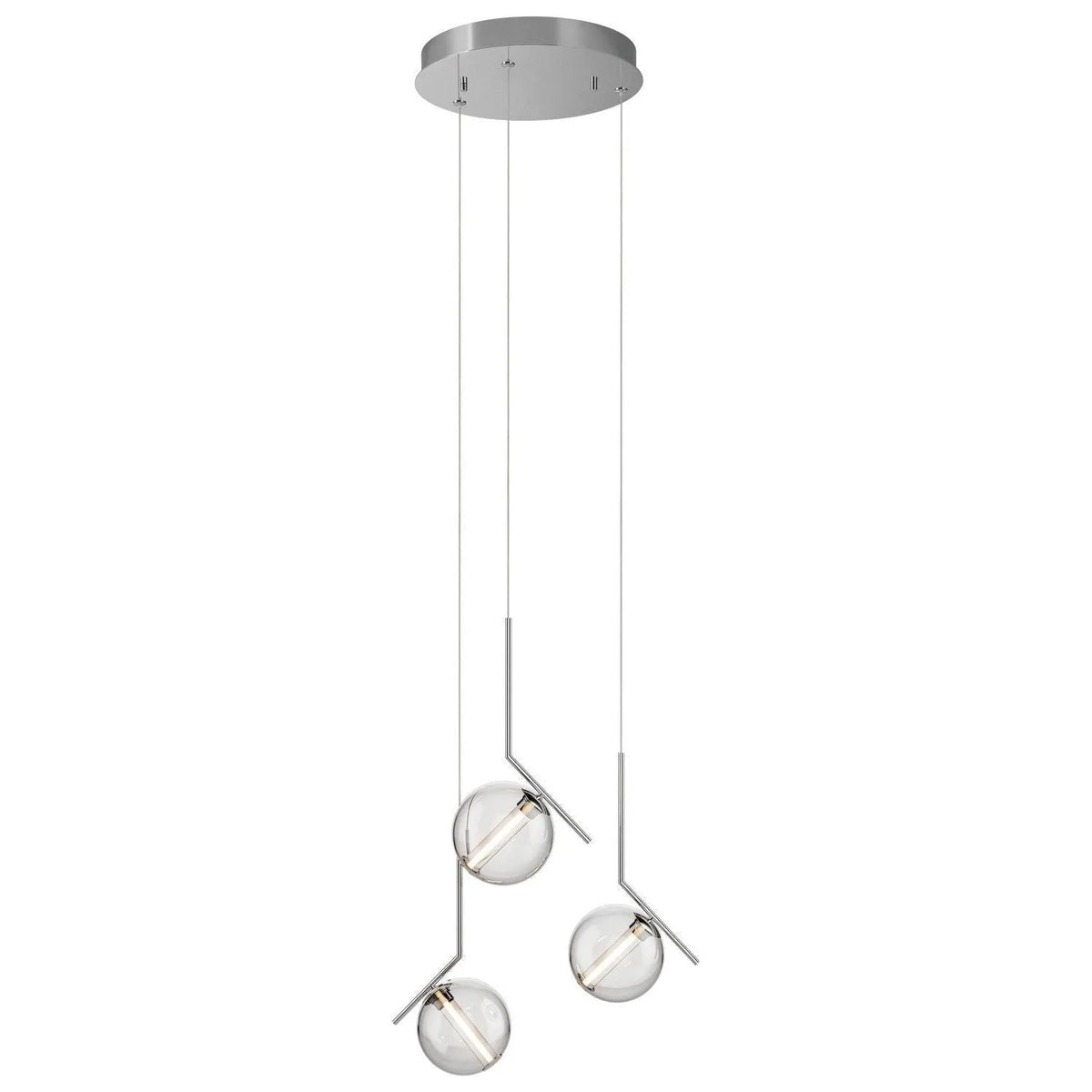 PageOne - PP121912-CM - LED Pendant - Vetri - Chrome