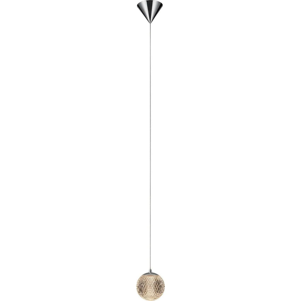 PageOne - PP121970-CM - LED Pendant - Meissa - Chrome