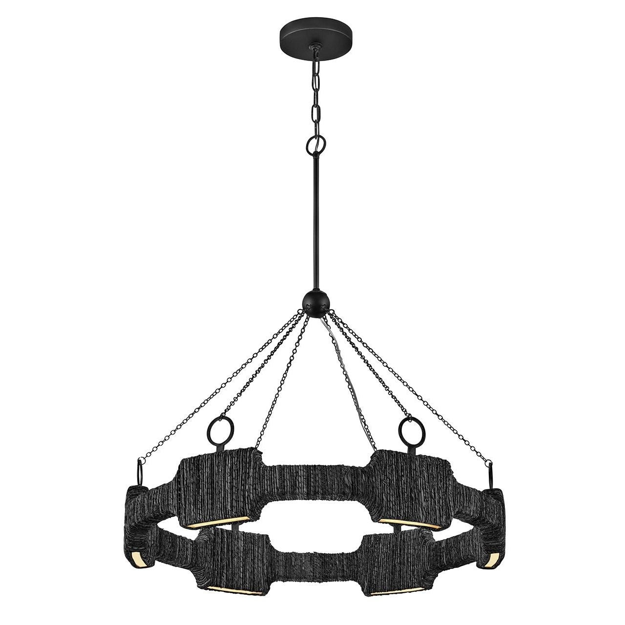 Hinkley Canada - 34106CBK - LED Chandelier - Raffi - Carbon Black