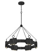 Hinkley Canada - 34106CBK - LED Chandelier - Raffi - Carbon Black