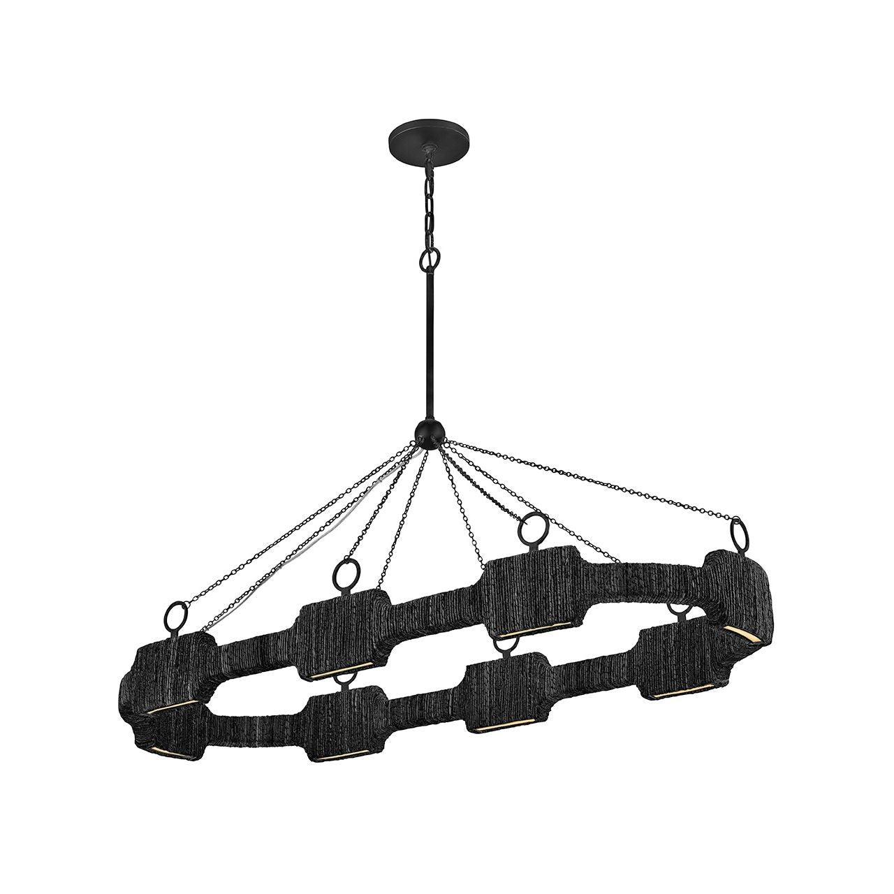 Hinkley Canada - 34107CBK - LED Linear Pendant - Raffi - Carbon Black