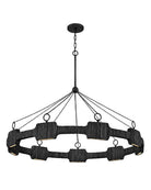 Hinkley Canada - 34108CBK - LED Chandelier - Raffi - Carbon Black