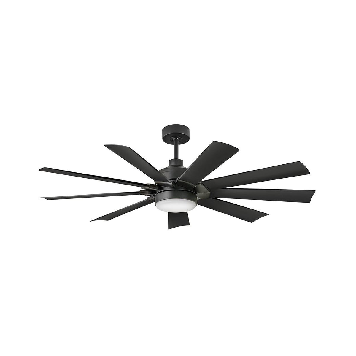 Hinkley Canada - 904260FBB-LWD - Plafond de 60 pouces Ventilateur  - Turbine - Noir mat