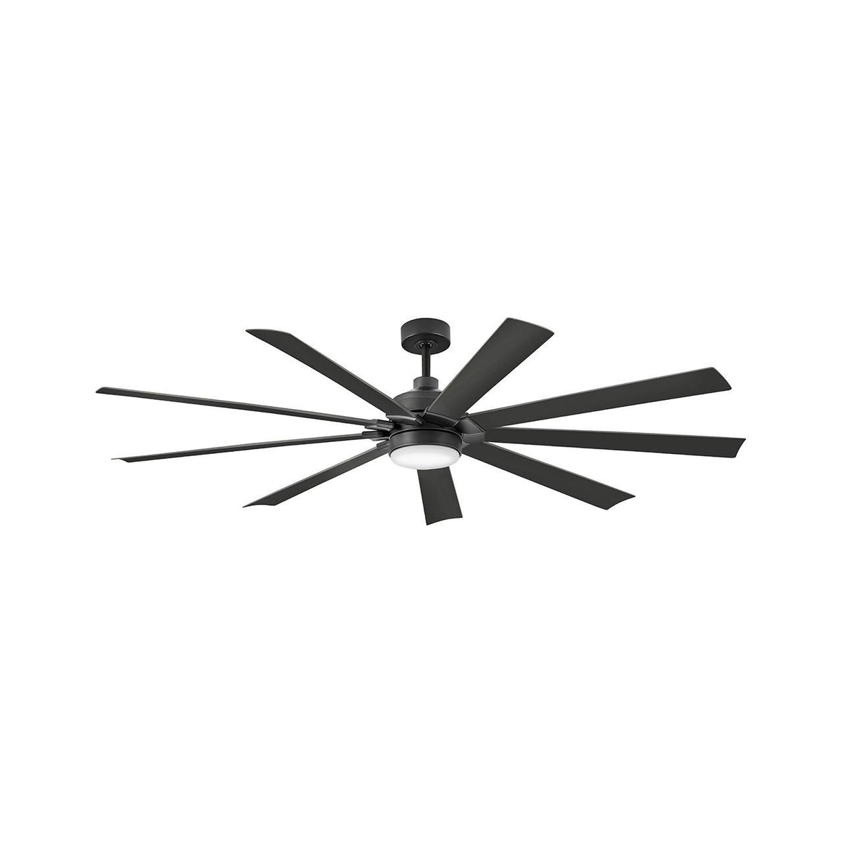 Hinkley Canada - 904280FBB-LWD - Plafond de 80 pouces Ventilateur  - Turbine - Noir mat