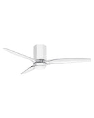 Hinkley Canada - 905852FWC-LDD - Plafond de 52 pouces Ventilateur  - Facette - Blanc mat