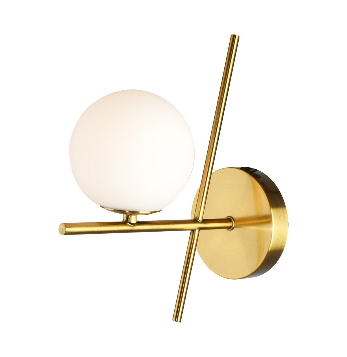 Artcraft Canada - AC11977BR - One Light Wall Sconce - Modena - Plated Brushed Brass