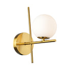 Artcraft Canada - AC11977BR - One Light Wall Sconce - Modena - Plated Brushed Brass
