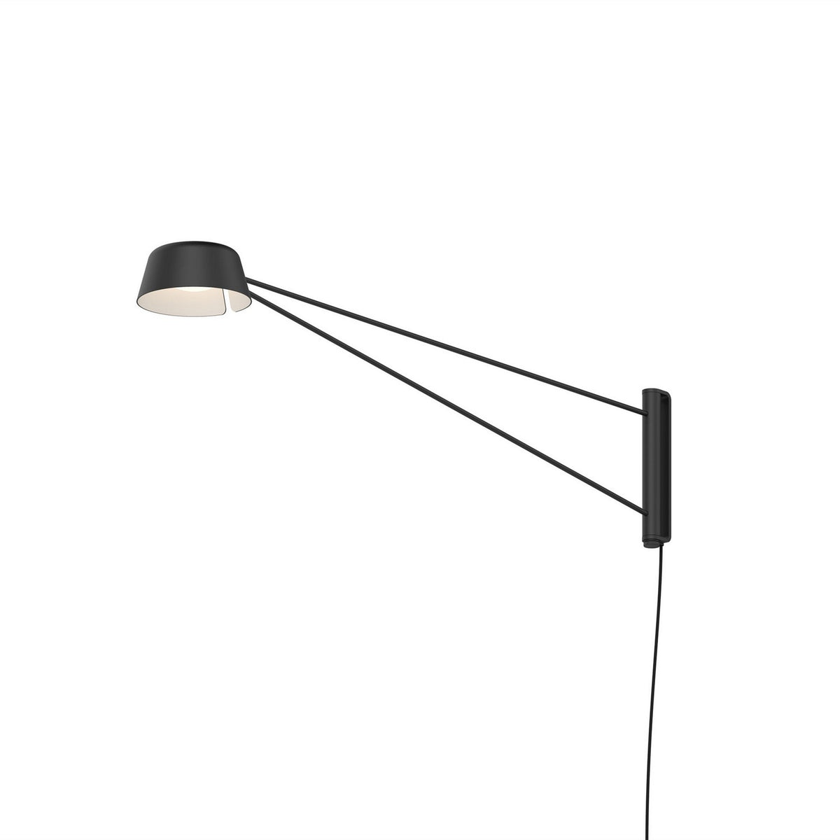 Sonneman - 2031.25 - Applique murale LED - Ray - Noir satiné