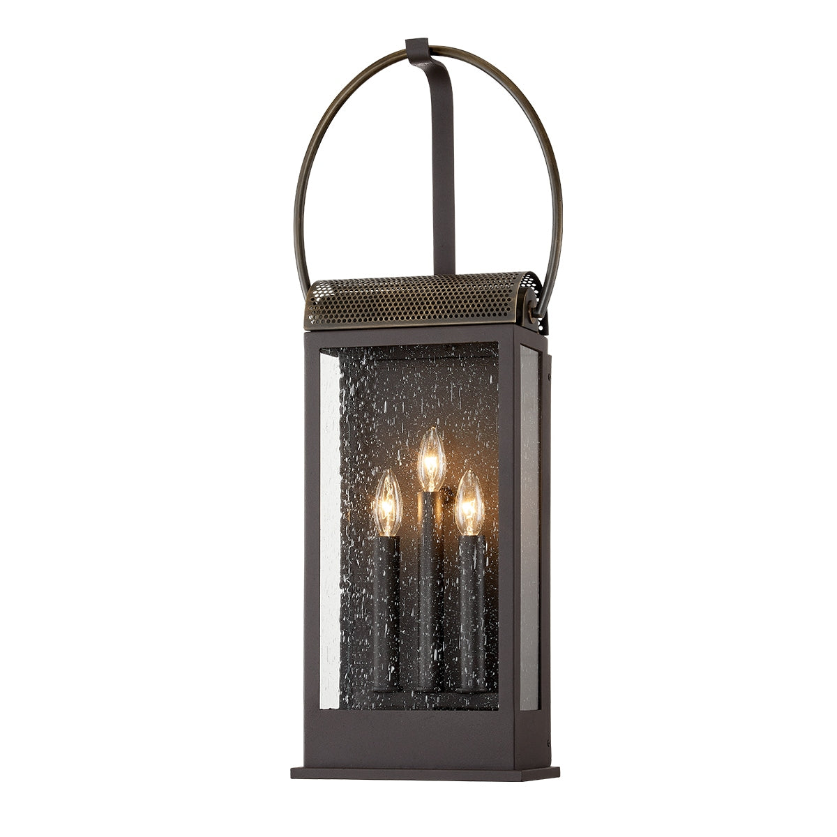 Troy Lighting Canada - B7423-HZ/BR - Three Light Wall Sconce - Holmes - Holmes Bronze/Brass
