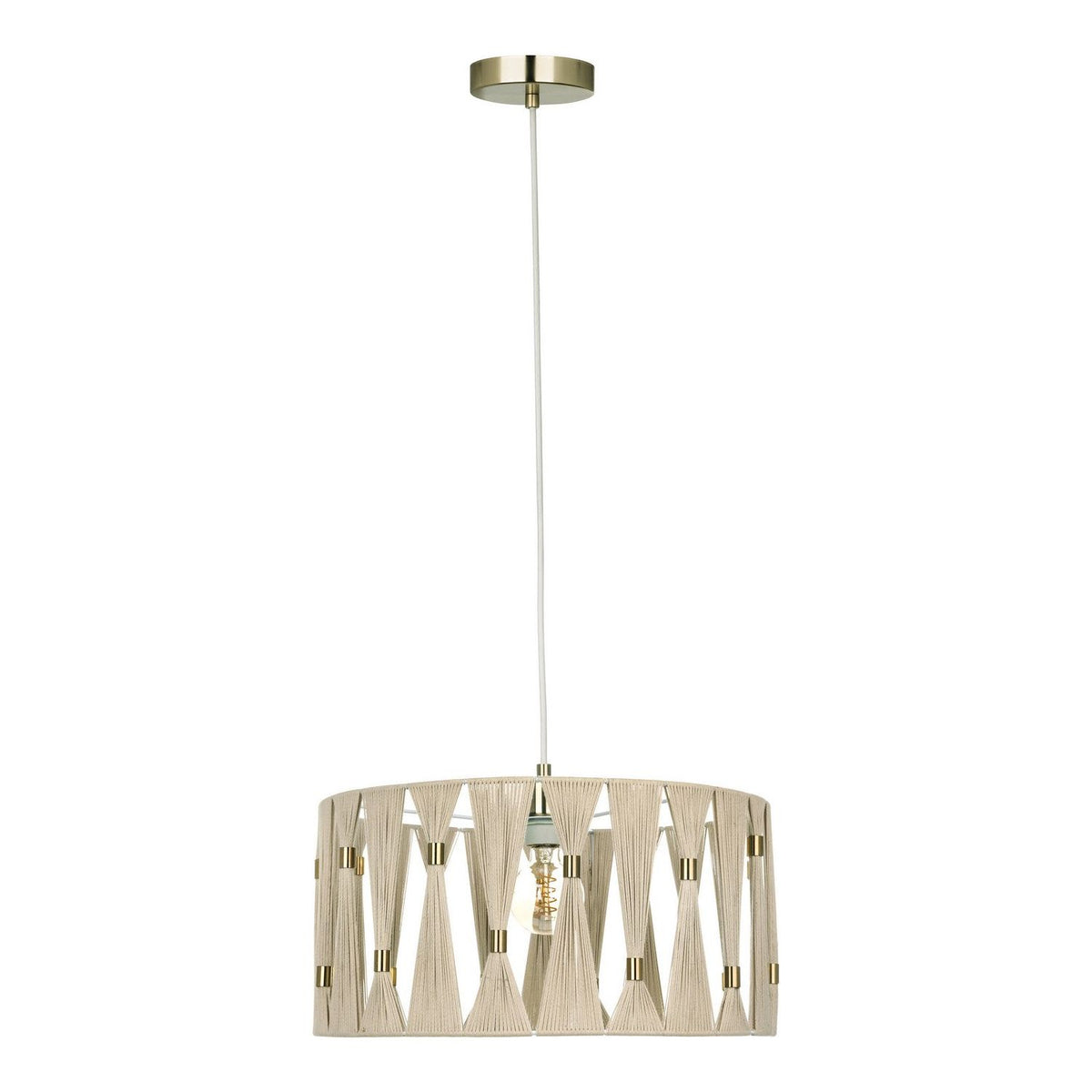 Eglo Canada - 205817A - One Light Suspension - Macclenny - Brushed Brass