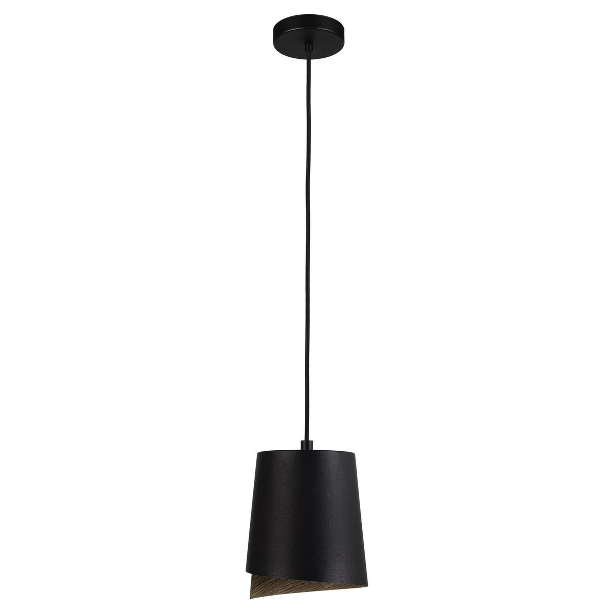 Eglo Canada - 206245A - One Light Suspension - Bolivia - Black