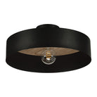 Eglo Canada - 206247A - One Light Semi-Flush Mount - Duaia - Black