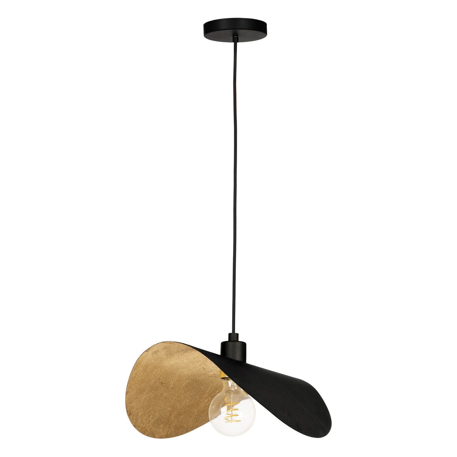 Eglo Canada - 206319A - One Light Suspension - Saceda - Black