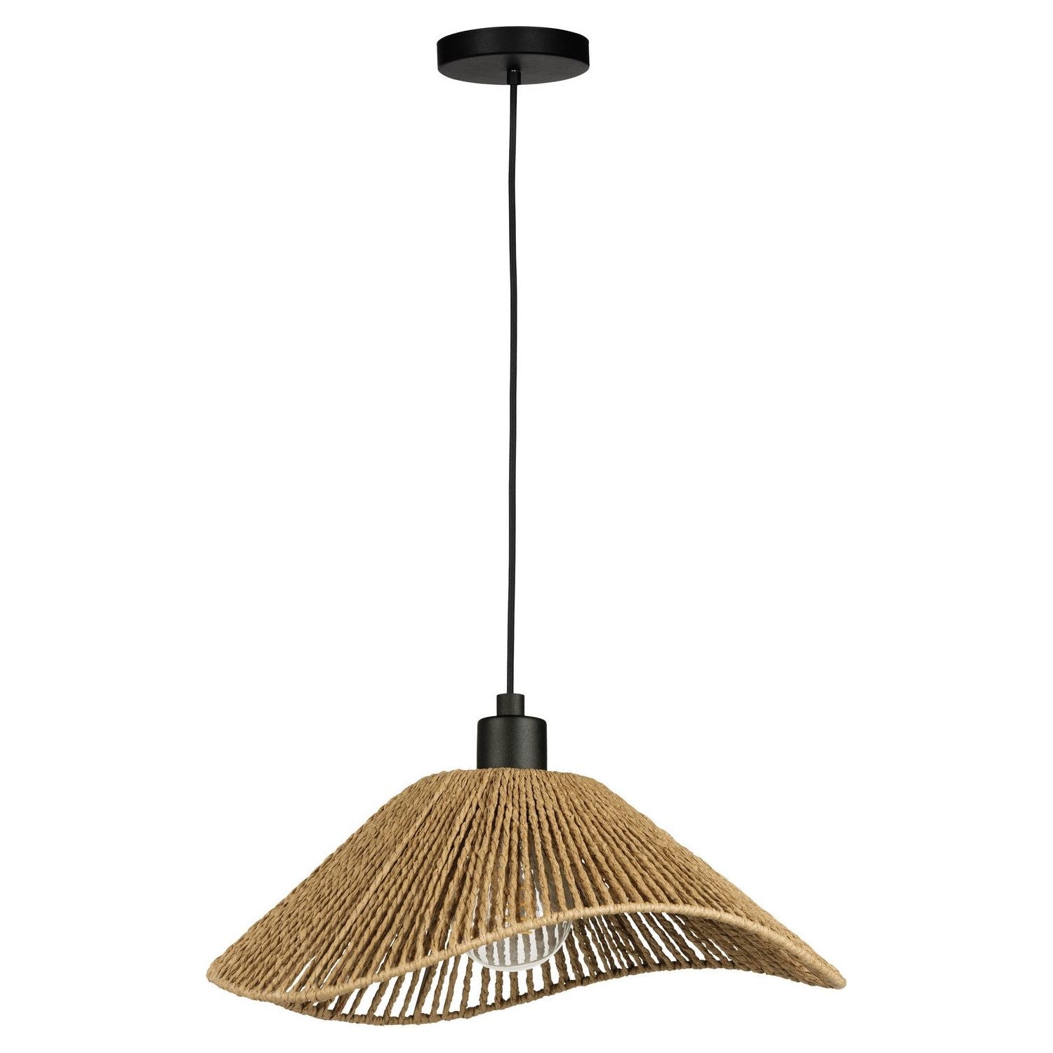 Eglo Canada - 206322A - One Light Suspension - Lavister - Black