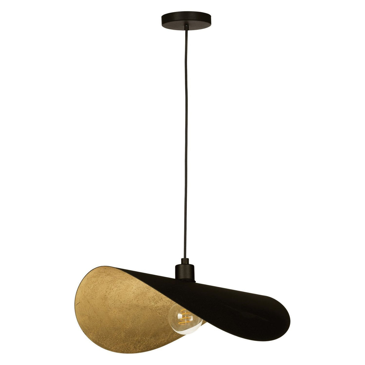 Eglo Canada - 206408A - One Light Suspension - Saceda - Black
